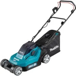 Tondeuse 36 V (2x18V) Makita DLM382CM2 + 2 Batteries 4 Ah + Chargeur Double