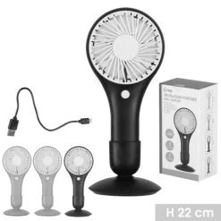 NOTRE SELECTION Ventilateur Portable Avec Pied H22,5 Cm