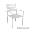 NOTRE SELECTION Fauteuil De Jardin Empilable En Aluminium Hawaï - 224769