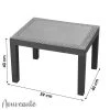 NOTRE SELECTION Table Basse Jack Effet Rotin - 224833