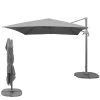 NOTRE SELECTION Parasol Déporté Carré En Toile 300 X 300 Cm