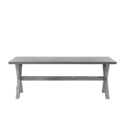 NOTRE SELECTION Table De Jardin WOODY Ciment / Acacia - SETWOODY -Weber Boutique AFD 154885