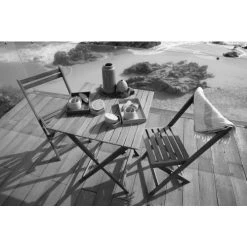 NOTRE SELECTION Salon De Jardin 3 Pièces BISTRO Acacia - M29