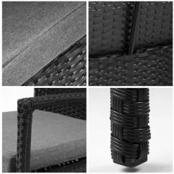 NOTRE SELECTION Ensemble Repas 7 Pièces DINING Acier Noir -Weber Boutique AFD 155490