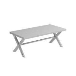 NOTRE SELECTION Table De Jardin WOODY Ciment / Acacia - SETWOODY -Weber Boutique AFD 156068