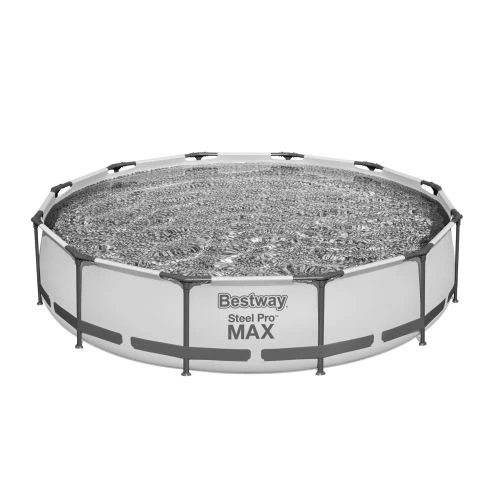 Piscine Hors Sol Ronde STEELPRO MAX Bestway 366 X 76 Cm - 56416 1 Piscine Hors Sol Ronde STEELPRO MAX Bestway 366 X 76 Cm - 56416
