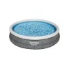 Piscine Hors Sol FAST SET Ronde Effet Rotin 366X76 Cm Bestway - 57445
