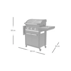 Barbecue Gaz Premium 3 S Campingaz - 2000037281 -Weber Boutique AFD 158732