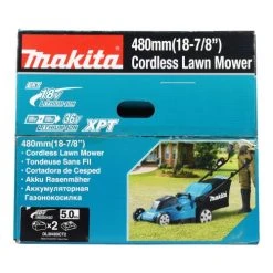 Tondeuse 2x18V Makita 48cm + 2 Batteries 5Ah + Chargeur - DLM480CT2 11 Tondeuse 2x18V Makita 48cm + 2 Batteries 5Ah + Chargeur - DLM480CT2 -Weber Boutique AFD 159143