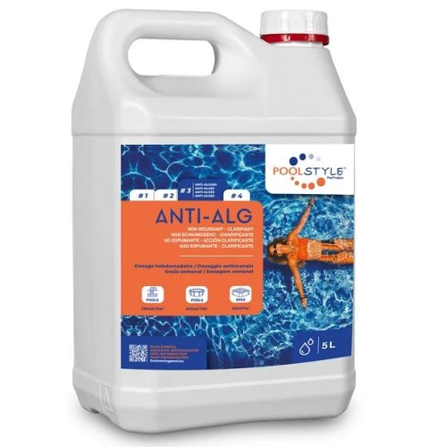 Anti-algues Et Clarifiant Poolstyle 5 L - PSL-500-0013 1 Anti-algues Et Clarifiant Poolstyle 5 L - PSL-500-0013