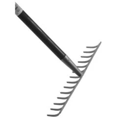 MERMIER 1889 Râteau De Jardin à Douille Ouverte Avec Dents Cintrées En Acier Mermier