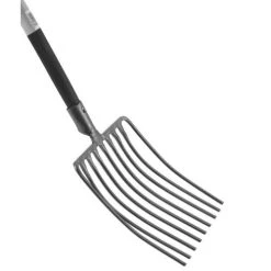 MERMIER 1889 Fourche à Cailloux 9 X 35 Cm Douille En Acier Mermier