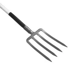 MERMIER 1889 Fourche à Bêcher 4 Dents Renforcée à Douille En Acier Emmanchée Bois Vernis 1 M Mermier - 542525