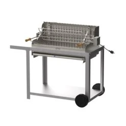 LEMARQUIER Barbecue IRISSARRY Le Marquier 78 X 32 Inox + Chariot - BCI78IV2