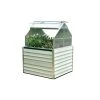 Mini Serre De Jardin Double STRETTO 120 X 120 Cm Blanc DCB Garden - STRETTO-DOUBLE-B