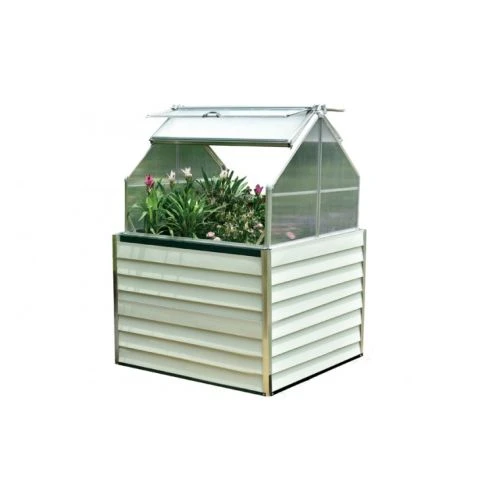 Mini Serre De Jardin Double STRETTO 120 X 120 Cm Blanc DCB Garden - STRETTO-DOUBLE-B 1 Mini Serre De Jardin Double STRETTO 120 X 120 Cm Blanc DCB Garden - STRETTO-DOUBLE-B