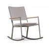 Rocking Chair De Jardin HONFLEUR DCB Garden Gris Anthracite - HONFLEUR-RC