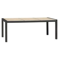 Table De Jardin VENISE DCB Garden 195X90 Gris Anthracite - VENISE-TB200
