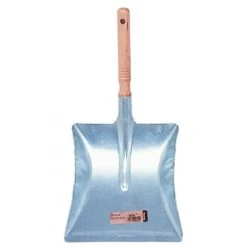 Pelle Métal Zingué Brosserie Thomas Gamme Nature Avec Manche Bois Brut - 329