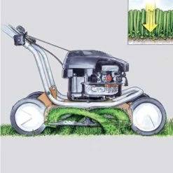 Tondeuse à Gazon Mulching Thermique Tractée Stihl RM 4 RV 149 Cm³ -Weber Boutique AFD 92777